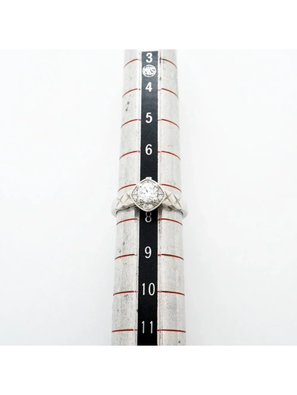 Chanel Ring Coco Crush Platinum Diamond